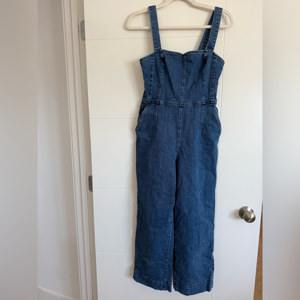 Women’s dynamite denim jumpsuit size small